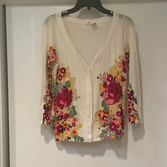 Moth (Anthropologie) cotton cardigan - Picture 1 of 4